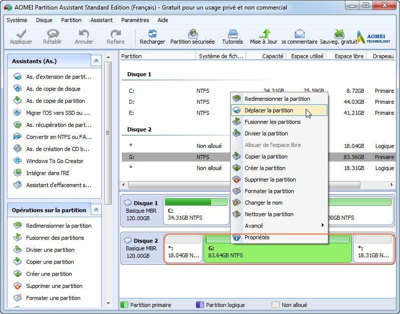 Tutoriel Pour Fusionner Des Partitions D Un Meme Disque Dur