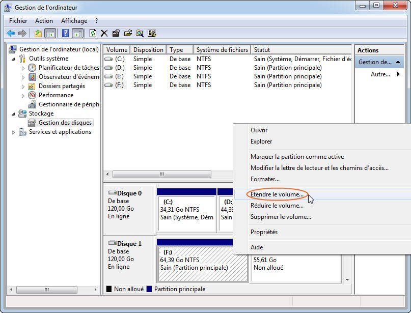 Tutoriel Pour Fusionner Des Partitions D Un Meme Disque Dur