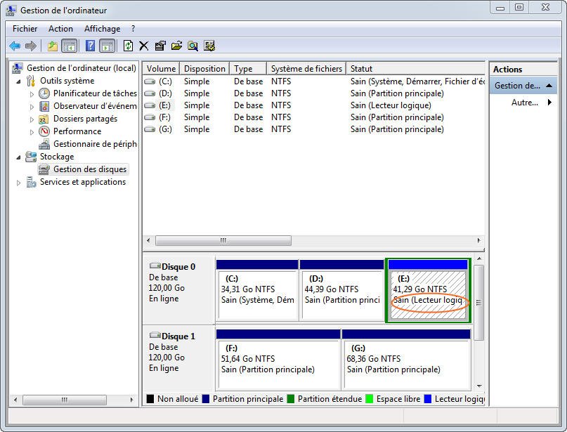 Tutoriel Pour Fusionner Des Partitions D Un Meme Disque Dur